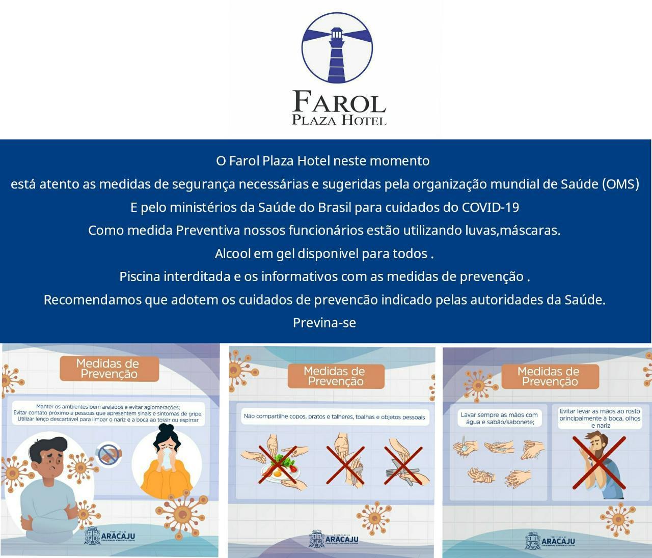 Farol Plaza Hotel Aracaju Bagian luar foto